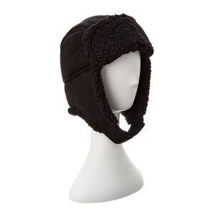 Surell Accessories Sherpa Trooper Hat, Black